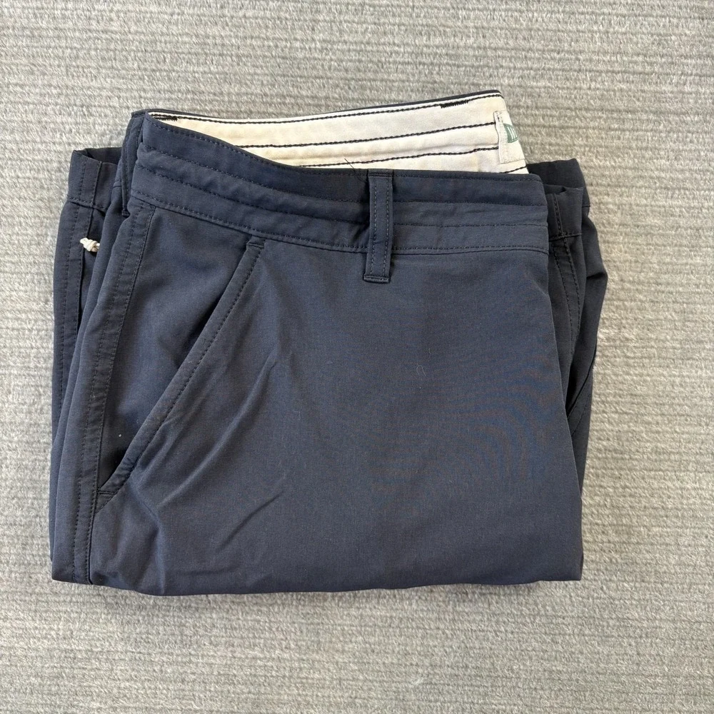 Wellen Cruiser Shorts Mens 34 Blue Hybrid Chino 7